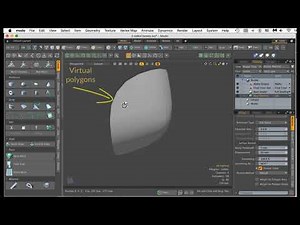 Modo Footwear Design - Lesson 1: 1. Subdivision Surfaces