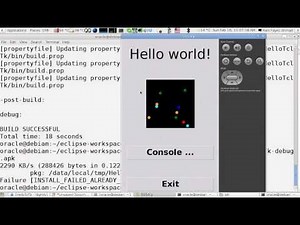 Inventing Your Own Tcl/Tk Android App Using AndroWish Runtime Lesson 1 (English Version)