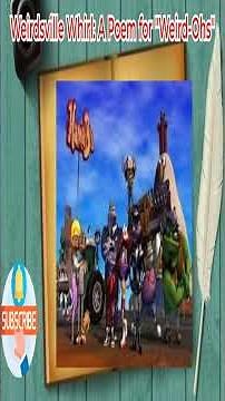 Weirdsville Whirl: A Poem for Weird-Ohs