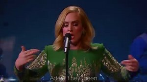#Adele - #RollingintheDeep Adele comenzando su especial de televisión cantando Rolling in the Deep en vivo para BBC One. | ADELE THE QUEEN