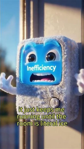 Your Thermostat Is Tired Of Your AC Settings... ❄️ #cgi #funny #pixarstyle