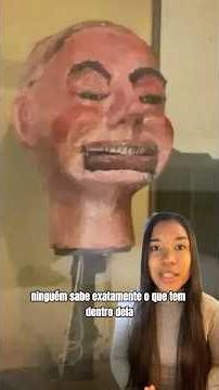 The head of the doll that moves by itself.