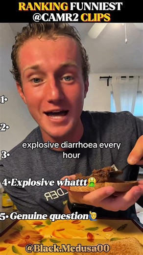 RANKING FUNNIEST @CAMR2 CLIPS #tiktok #youtube #reaction