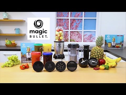 ¿Cómo utilizar el multiprocesador de alimentos Magic Bullet?