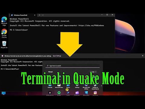 How to Open Windows Terminal in Quake Mode on Windows 11