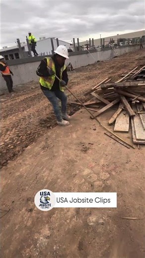 Funny construction video #FunnyConstruction #ConstructionLife #JobSiteHumor #WorkFails