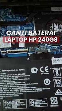Damaged HP 240 G8 Battery? Replace It Immediately Like This! ⚙️🔥