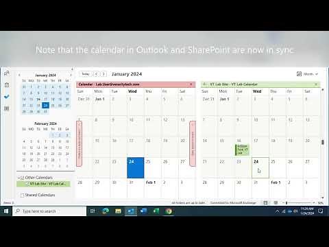 How to add a SharePoint calendar to Outlook