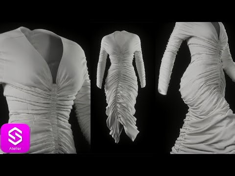 STYLE 3D TUTORIAL - How to make this DRESS #tutorial #unrealengine #fashion #style3d