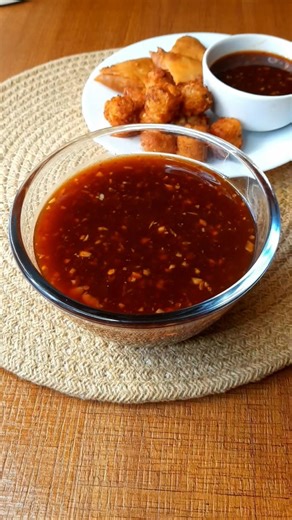 Sweet Chilli Sauce with Garlic | Easy Homemade Dip | Ramadan Prep #shorts #homemadesauces #ramadan