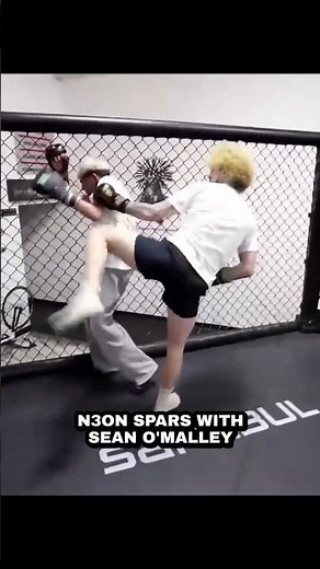 N3on Spars With Sean O'Malley