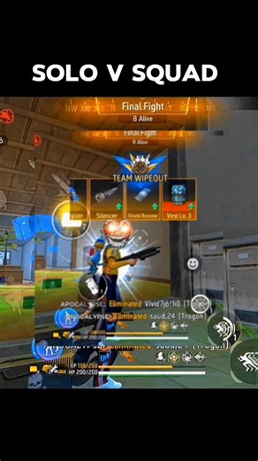 SOLO VS SQUAD #freefire #mha FF