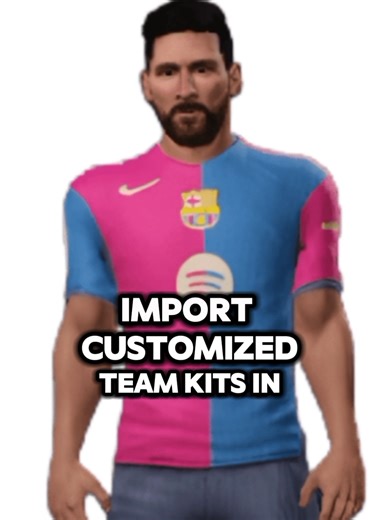 Import Custom Kits in Dream League Soccer 2026