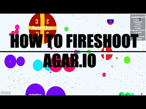 How to Fireshoot/Shoot mass fast in Agar.io