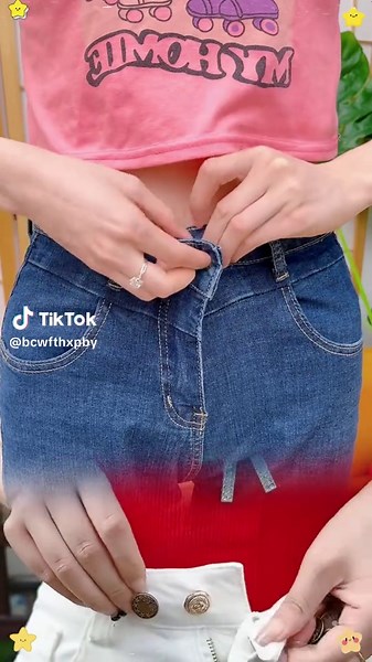 Last Chance for Elastic Jean Buttons at $3.99