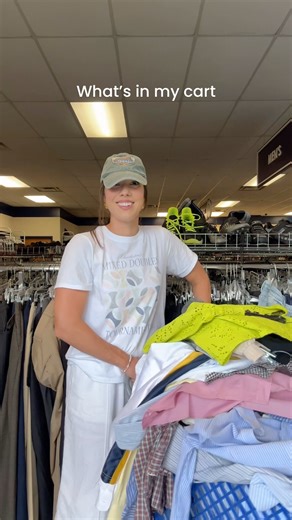 What's in my cart | Thrift store haul