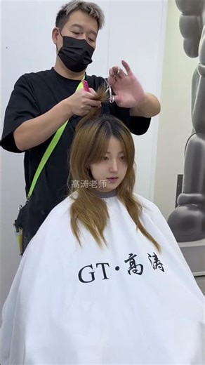 🌈 "Beautiful Girl Hair Color & Cut 💕 | Trending Look"