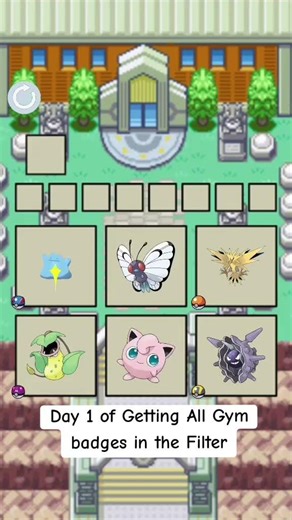 Day 1 of Trying to collect all Gym badges in Gen 1?#Pokemon30