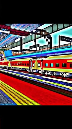 Minecraft Train Simulation Gets Chaotic #minecraft #simulation #shorts