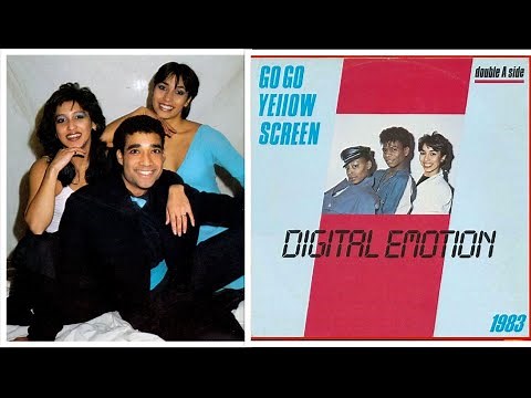 Go Go Yellow Screen DIGITAL EMOTION - 1983 - HQ - Euro Disco - Netherlands