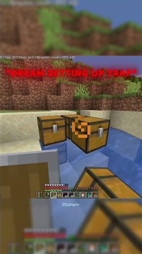 Dream’s Insane trap!!! 🔥| #minecraft #buhc #mcbebuhc #buhcedit #cosplayer #trend #kikakim #assembly