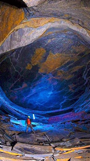 92K views · 2.4K reactions | The Dragon’s Eye #caves #mining #mysteriousplace | Unsolved Mysteries & Paranormal Activities | Facebook