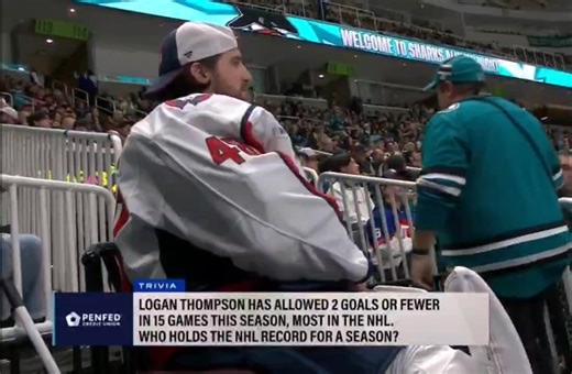 Logan Thompson is taking in tonight's game all alone. 🏖️ Not enough room on the bench. #CapsSharks #ALLCAPS | Washington Capitals Loyal Fans
