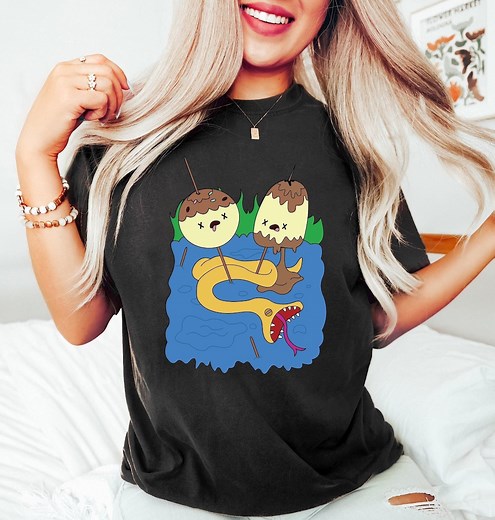 Adventure Time Shirt: Princess Bubblegum & Marceline Rock Tee - Etsy