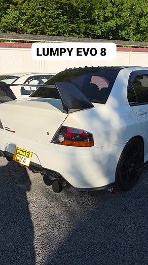 650 bhp Evo 8 sounds lumpy 😍 | Martin Fish