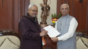 Nitish Kumar stakes claim to form government in Bihar with BJP's letter of support