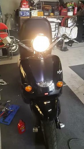 Aprilia Mojito custom 50cc maintenance