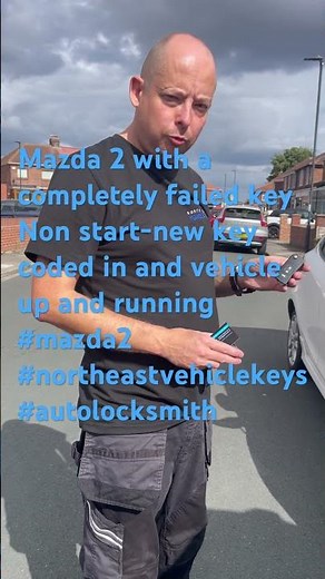 A Mazda 2 with a total key failure #autolocksmith #mazda2 #northeastvehiclekeys