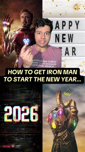 9:29:30 PM 🫰 #marvel #avengersendgame #ironman #2026 #happynewyear | iron man