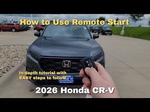 Your Honda CR-V Has a Secret: Here's the Remote Start Hack