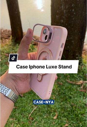 Membalas @Delni Desi Kalo udah pake yang ini case nya tampilan iphonenya makin cakep pastinya, case iphone luxe stand magnetic #caseiphone #casingiphone #caseiphoneluxestand #caselifyluxestandmagnetic #casingiphonemagsafe