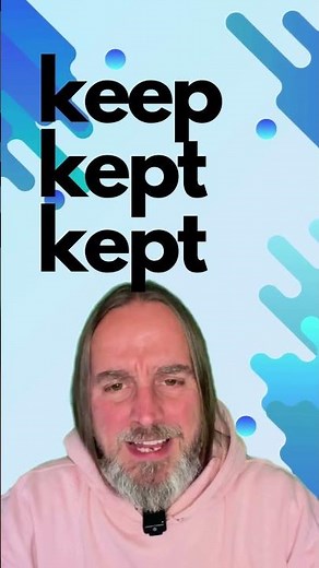 Conjugate with Svenglish! Keep kept kept #english #pronunciation #learnenglish