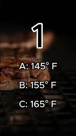 What is the minimum internal cooking temperature for ground meat?#foodsafety #servsafe#cfpm