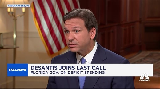 Watch CNBC's full interview with Florida Governor Ron DeSantis