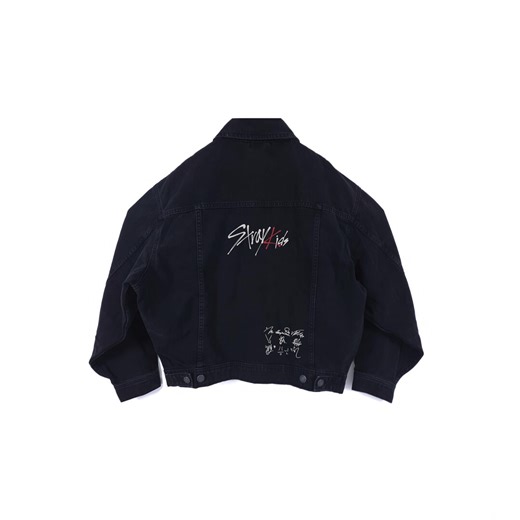 Stray Kids Jacket | KPOP Merch | Embroidered Denim - Etsy
