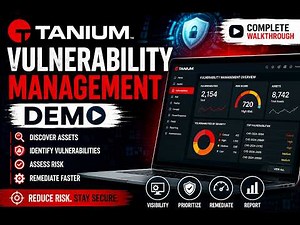🔥 Tanium Vulnerability Management Full Demo | Complete Tutorial 2026