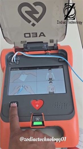 Automated External Defibrillator (AED) | ‪@ZodiacTechnology01‬ | Biomedical Equipment