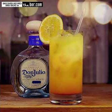 How to Make a Simple Tequila Sunrise Cocktail Recipe