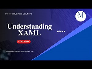 Understanding XAML