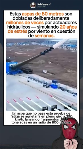 Aspas de 80 metros dobladas millones de veces: así se simulan 20 años de viento en semanas