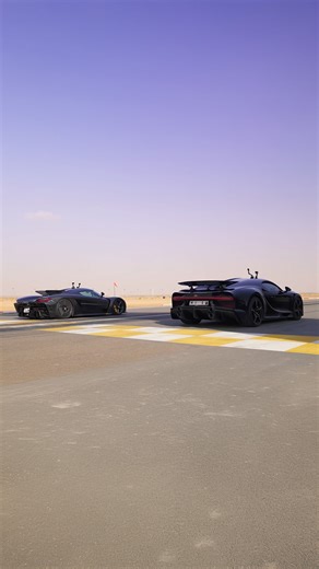 carwow on Instagram: "Is the Koenigsegg vs Bugatti debate over? 🤔"