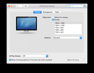 How To Find Screen Resolution For Mac