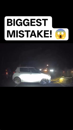 Swift Driver BIGGEST Mistake Ever! 😳 Caught on Dashcam #shorts
