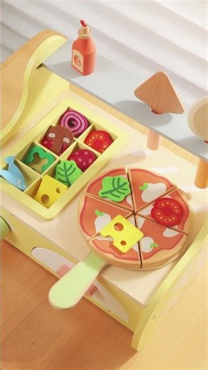 Kids Can Make Their Own Pizza?! 🍕 Oven Pizza Playset