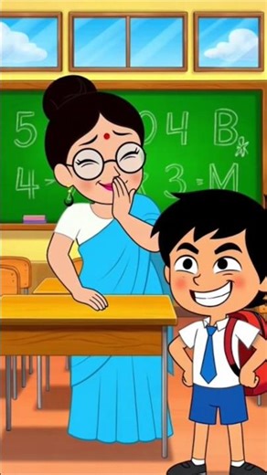 “Sapne Pehle, School Baad Mein!” 🤣“Mummy Ki Advice Ka Side Effect”🤣😂 #dilkhush #viral #trending #ai.