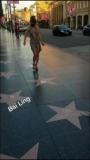 Bai Ling making Tik Toks in Hollywood #bailing #starwars